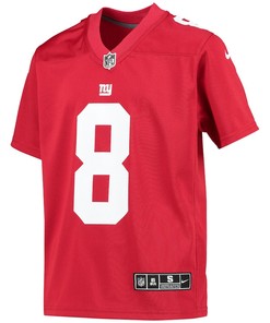 Daniel Jones New York Giants Youth Inverted Team Game Jersey - Red