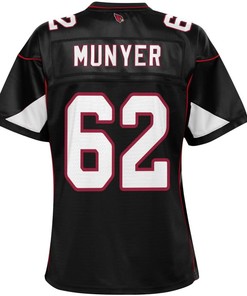 Daniel Munyer Arizona Cardinals Nfl Pro Line Womens Alternate Player Jersey - Black