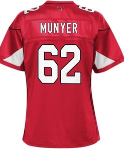 Daniel Munyer Arizona Cardinals Nfl Pro Line Womens Team Color Player Jersey - Cardinal