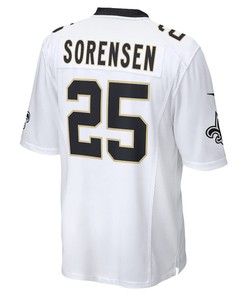 Daniel Sorensen New Orleans Saints Player Game Jersey - White