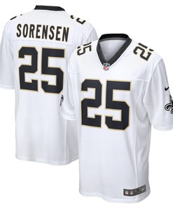Daniel Sorensen New Orleans Saints Player Game Jersey White Nfl