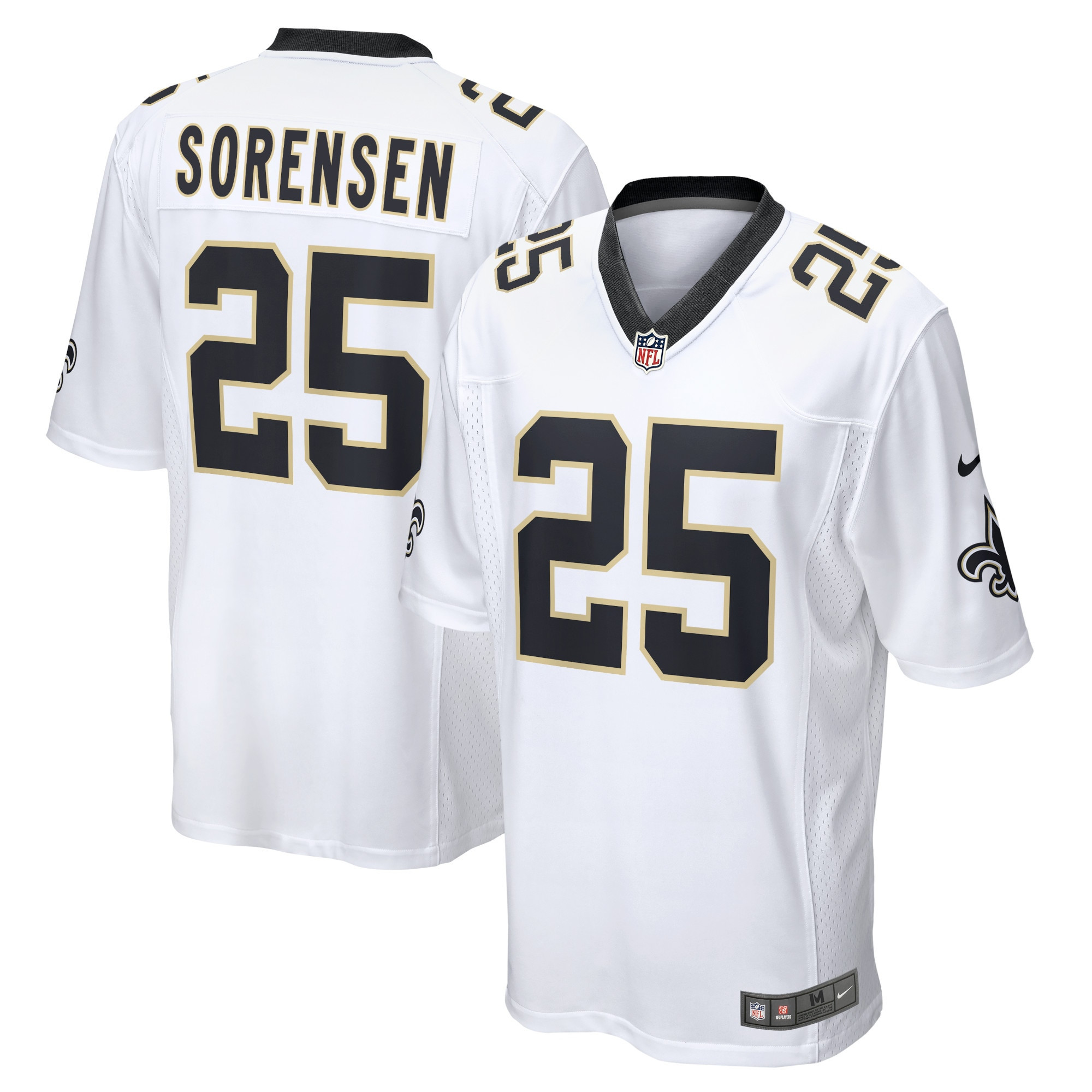 Daniel Sorensen New Orleans Saints Player Game Jersey - White Nfl