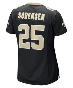 Daniel Sorensen New Orleans Saints Women's Game Player Jersey - Black