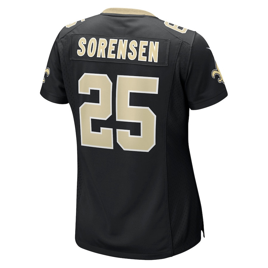 Daniel Sorensen New Orleans Saints Women's Game Player Jersey - Black