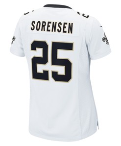 Daniel Sorensen New Orleans Saints Women's Player Game Jersey - White