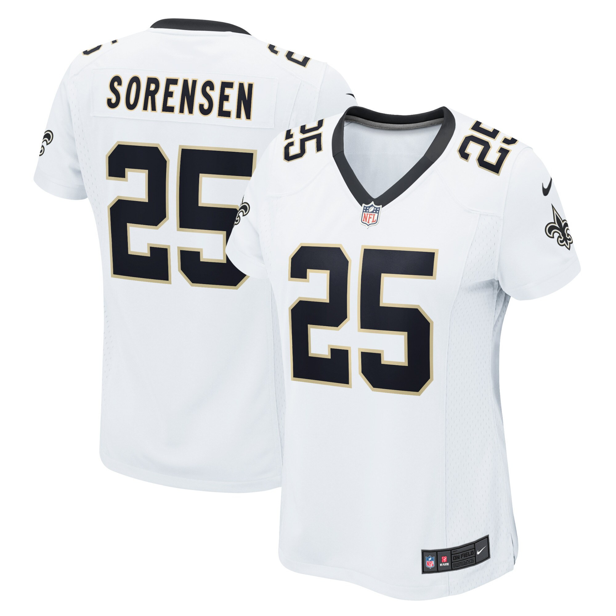 Daniel Sorensen New Orleans Saints Womens Player Game Jersey - White Nfl