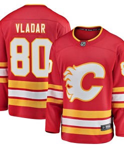 Daniel Vladar Calgary Flames Fanatics Branded Home Breakaway Player Jersey - Red Nhl