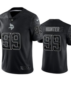 Danielle Hunter 99 Minnesota Vikings Black Reflective Limited Jersey - Men