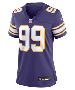 Danielle Hunter 99 Minnesota Vikings Women's Classic Game Jersey - Purple