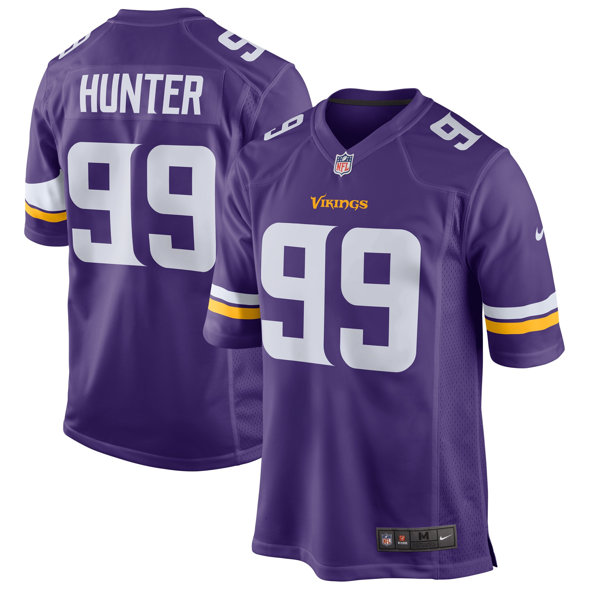 Danielle Hunter Minnesota Vikings Game Jersey - Purple Nfl