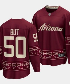 Daniil But #50 Arizona Coyotes 2023 NHL Draft Alternate Men Jersey