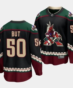 Daniil But #50 Arizona Coyotes 2023 NHL Draft Home Men Jersey