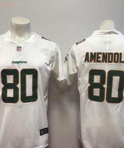 Danny Amendola #80 2020 Nfl White Jersey Jersey