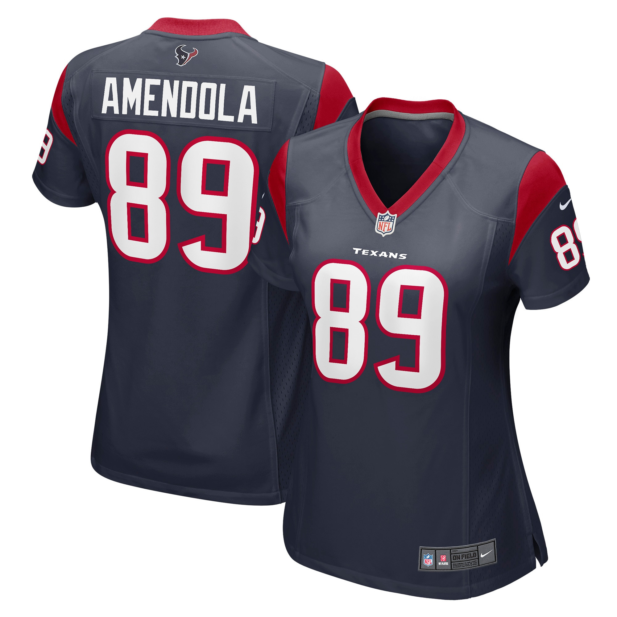 Danny Amendola Houston Texans Womens Game Jersey - Navy Nfl