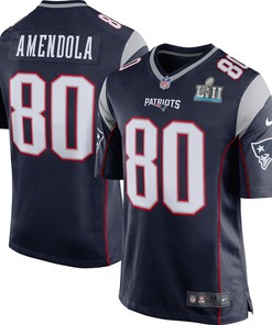 Danny Amendola New England Patriots Nike Super Bowl Lii Bound Game Jersey - Navy