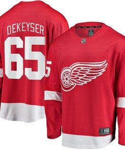 Danny Dekeyser Detroit Red Wings Fanatics Branded Home Breakaway Player Jersey - Red Nhl