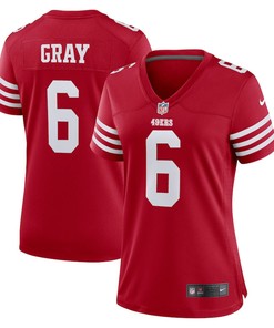 Danny Gray San Francisco 49ers Women's Game Player Jersey - Scarlet