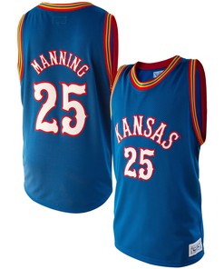Danny Manning Kansas Jayhawks Original Retro Brand Alumni Basketball Jersey - Royal Ncaa