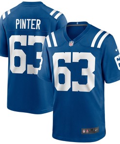Danny Pinter Indianapolis Colts Game Jersey - Royal Nfl