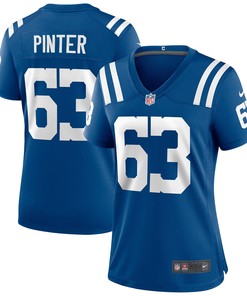 Danny Pinter Indianapolis Colts Womens Game Jersey - Royal Nfl