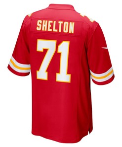 Danny Shelton Kansas City Chiefs Game Player Jersey - Red