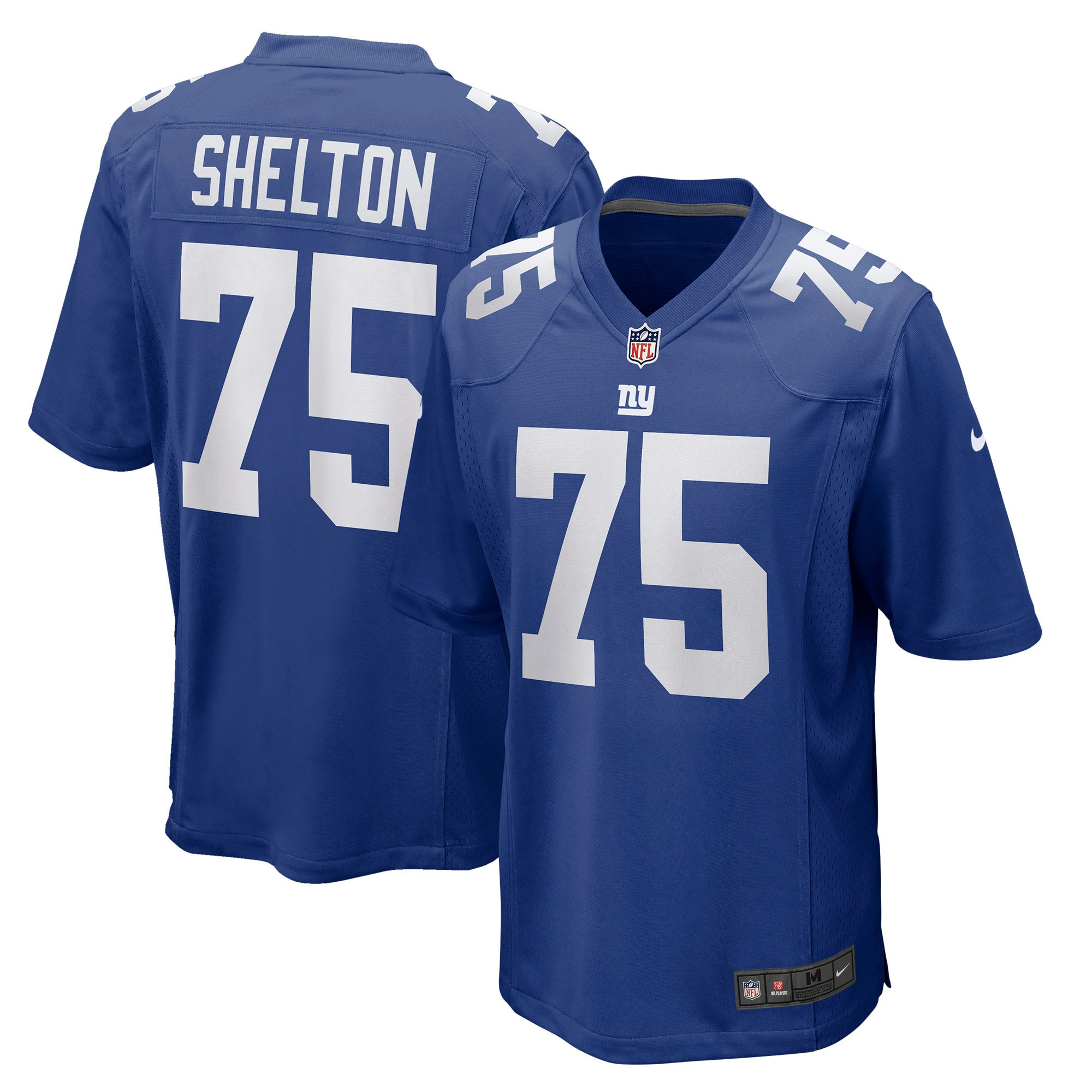 Danny Shelton New York Giants Game Player Jersey - Royal Nfl