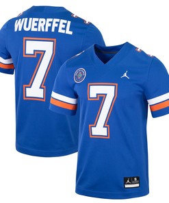 Danny Wuerffel Florida Gators Jordan Brand Ring Of Honor Replica Jersey - Royal Ncaa