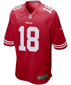 Dante Pettis 18 San Francisco 49ers Player Game Jersey - Scarlet
