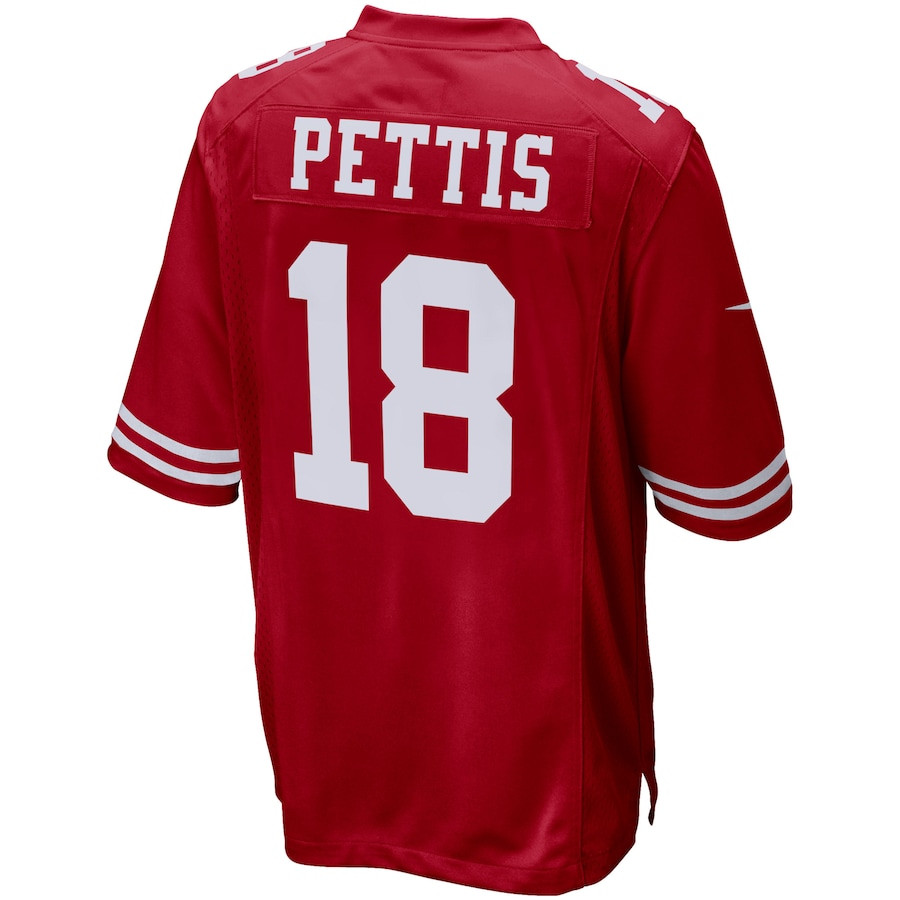 Dante Pettis 18 San Francisco 49ers Player Game Jersey - Scarlet