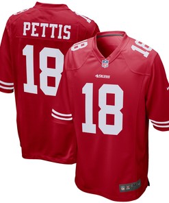 Dante Pettis San Francisco 49ers Player Game Jersey - Scarlet Nfl