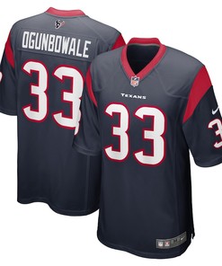 Dare Ogunbowale Houston Texans Game Player Jersey - Navy