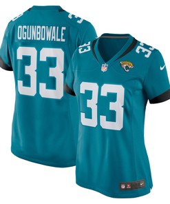Dare Ogunbowale Jacksonville Jaguars Womens Game Jersey - Teal Nfl