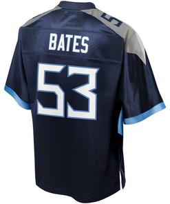 Daren Bates Tennessee Titans Nfl Pro Line Team Player Jersey - Navy