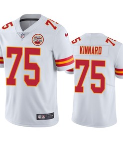 Darian Kinnard 75 Kansas City Chiefs White Vapor Limited Jersey