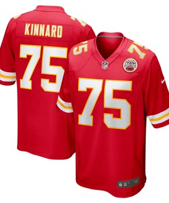 Darian Kinnard Kansas City Chiefs Game Player Jersey - Red Nfl