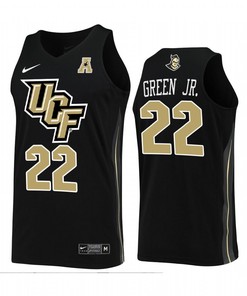 Darin Green Jr. 22 UCF Knights Uniform Jersey College Basketball Black