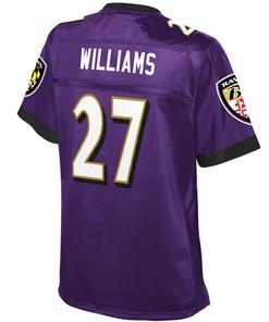 Darious Williams Baltimore Ravens Nfl Pro Line Womens Player Jersey - Purple