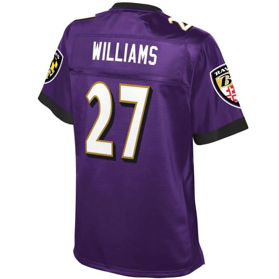 Darious Williams Baltimore Ravens Nfl Pro Line Womens Player Jersey - Purple