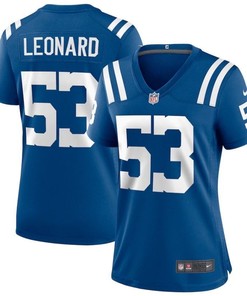 Darius Leonard #53 Nfl 2020 Cobalt Womens Jersey