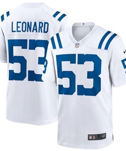 Darius Leonard #53 Nfl 2020 White Jersey