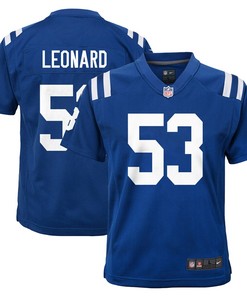 Darius Leonard Indianapolis Colts Nike Youth Game Jersey - Royal