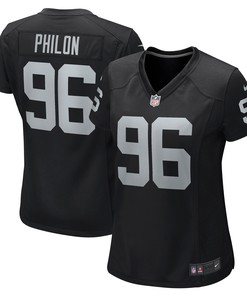 Darius Philon Las Vegas Raiders Womens Game Jersey - Black Nfl