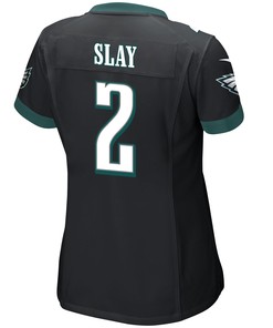Darius Slay 2 Philadelphia Eagles Super Bowl LVII Champions 2 Stars Women Game Jersey - Black