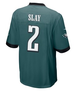 Darius Slay 2 Philadelphia Eagles Super Bowl LVII Champions Men Game Jersey - Midnight Green