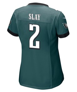 Darius Slay 2 Philadelphia Eagles Super Bowl LVII Champions Women Game Jersey - Midnight Green