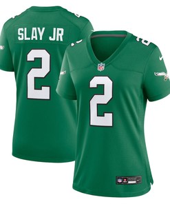 Darius Slay Jr. 2 Philadelphia Eagles Alternate Game Women Jersey - Kelly Green