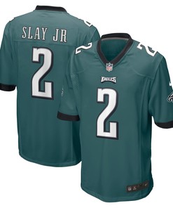 Darius Slay Jr. Philadelphia Eagles Game Jersey - Midnight Green Nfl