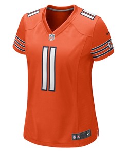 Darnell Mooney 11 Chicago Bears Women's Alternate Game Player Jersey - Orange