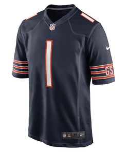 Darnell Wright Chicago Bears 2023 NFL Draft First Round Pick Game Jersey - Navy