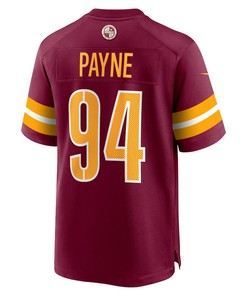 Daron Payne Washington Commanders Player Game Jersey - Burgundy